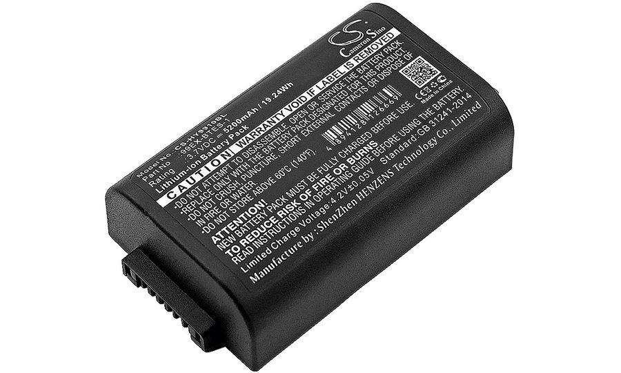 Batéria pre Dolphin 99ex, Honeywell 99exhc, 5200 mAh, Li-Ion