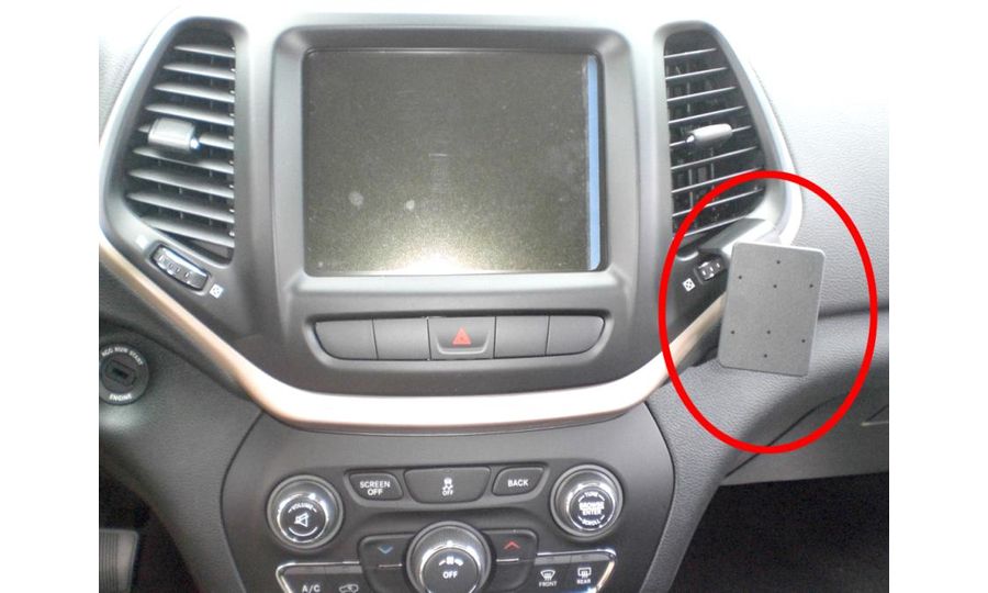 Brodit ProClip montážna konzola pre Jeep Cherokee 14-24, na stred