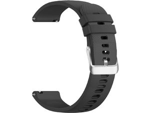 Univerzálny remienok Mobilly, 22 mm, silikónový, čierny