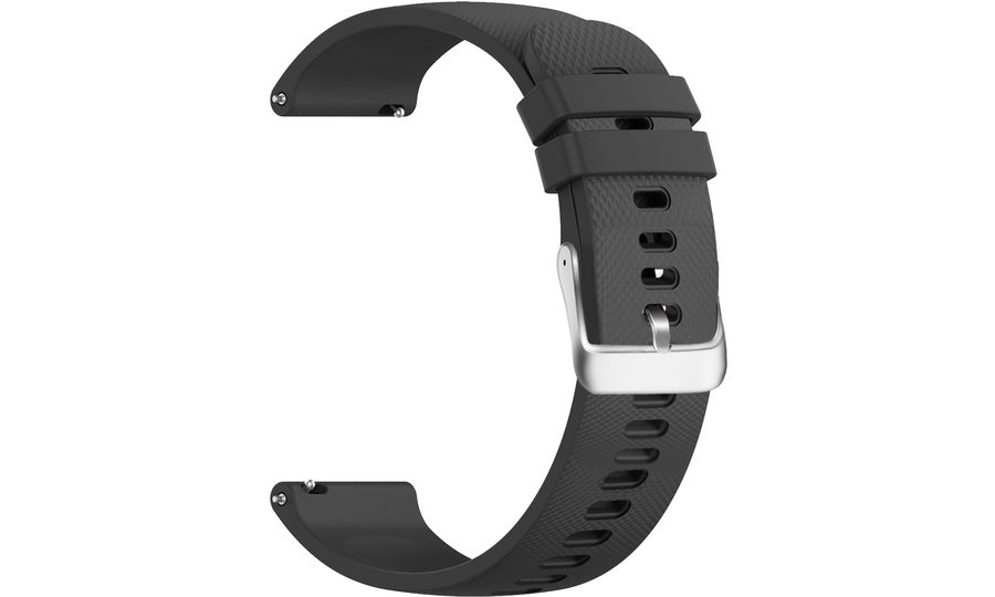 Univerzálny remienok Mobilly, 22 mm, silikónový, čierny