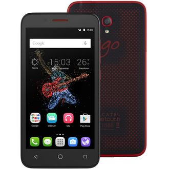 Alcatel 7048X GO PLAY, tmavo červená