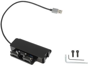 Brodit prídavný rozbočovač USB na držiakoch pre Zebra, Honeywell, Pepperl+Fuchs