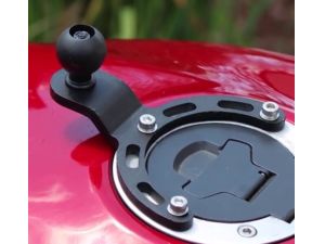 RAM Mounts držiak viečka nádrže motocykla, veľký, rozstup skrutiek 101,6 mm, RAM-B-411U