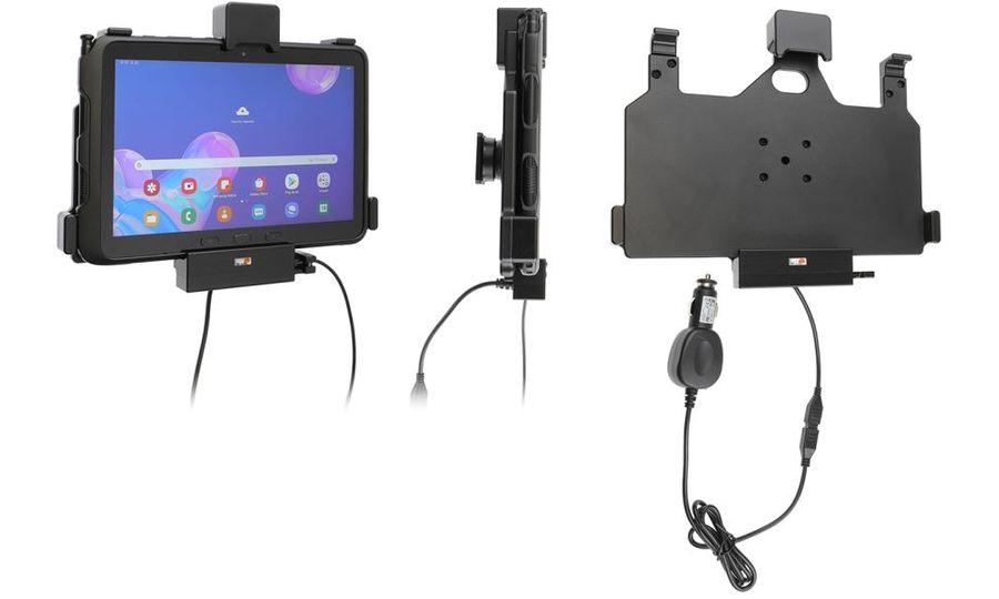 Brodit držiak do auta na Samsung Galaxy Tab Active Pro T540/T545/T547/T547U, s pružinou, cig.nab., USB