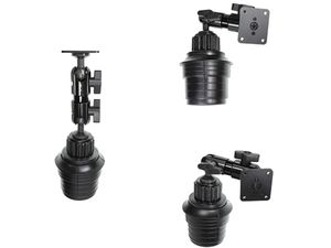 Brodit montážna základňa s ramenami pre držiak pohárov, otvory AMPS, dĺžka 234 mm