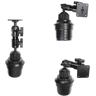 Brodit montážna základňa s ramenami pre držiak pohárov, otvory AMPS, dĺžka 234 mm