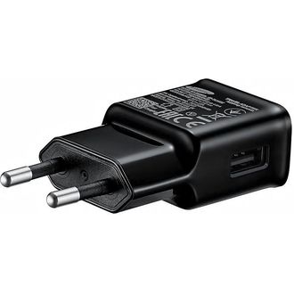Samsung sieťová rýchlonabíjačka EP-TA200EBE, 15 W, bez kábla, ekologické balenie, čierna