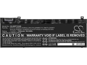 Batéria pre Dell Precision 7330, Precision 7540, Precision 7530, 7900 mAh, Li-Ion