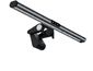 Mobilly S1CAM LED svetlo na kancelársky monitor s webovou kamerou a mikrofónom, čierne