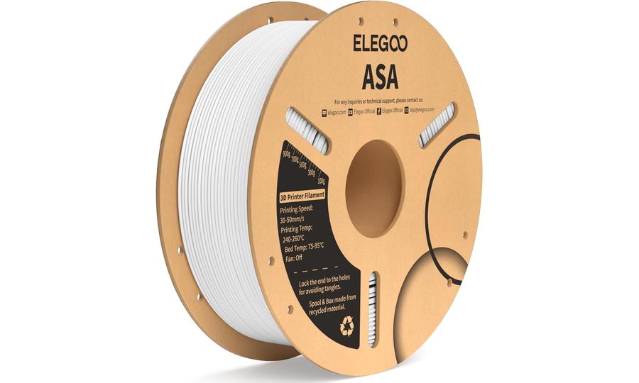 ELEGOO ASA 1.75 1kg biela