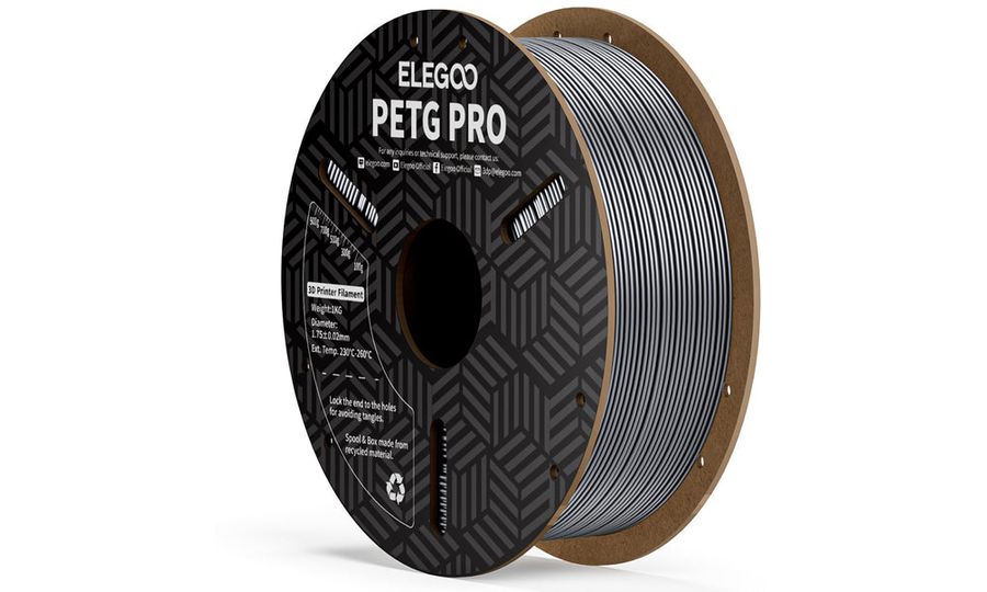 ELEGOO PETG PRO 1.75, 1kg - Sliver