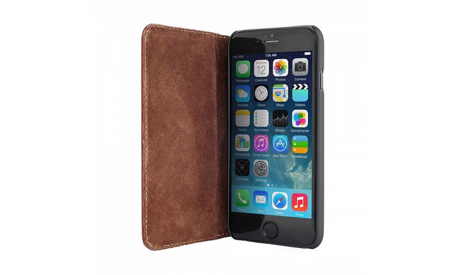 Bugatti BookCover Oslo pre Apple iPhone 6 Plus 5,5, hnedá