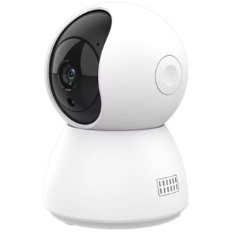 IP kamera s rozlíšením 1920x1080p, podpora karty Micro SD, biela
