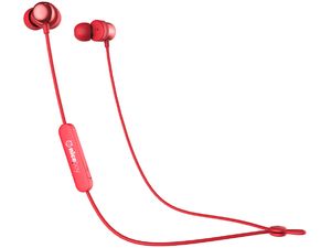 Niceboy HIVE E2 bezdrôtové slúchadlá Bluetooth, ovládanie slúchadiel, červené
