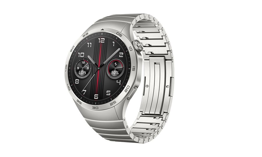 Huawei Watch GT4 46 mm, nerezová oceľ, bazár, záruka 12 mesiacov