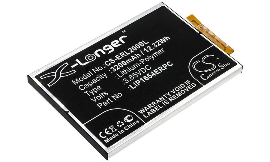 Batéria pre Sony Xperia L2, Sony H3311 (ekvivalent Sony 1309-2682), 3200 mAh