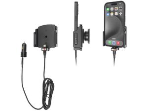 Brodit držiak pre iPhone 16 Pro/iPhone 16/iPhone 15/Pro, nastaviteľný, hmotnosť 8-12, s nabíjaním CL/USB-C