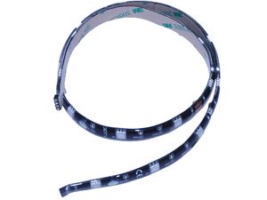 OPTY LED pásik červený pre podsvietenie počítača, 60 cm, magnetický