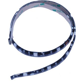OPTY LED pásik červený pre podsvietenie počítača, 60 cm, magnetický