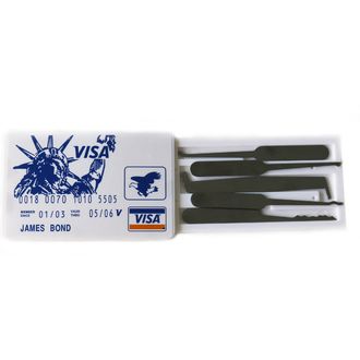 Mobilly lockpick karta s planžetami - kreditná karta