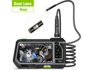 Teslong Endoskop NTS500 s 5" IPS displejom, 8mm sondou, duálnou kamerou, 3m kábel, z druhej ruky