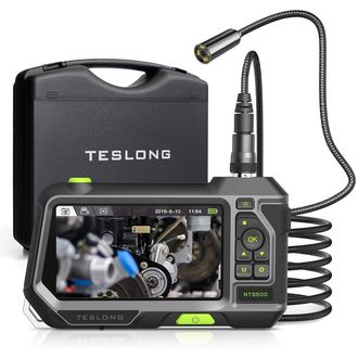Teslong Endoskop NTS500 s 5" IPS displejom, 12,5 mm sondou, automatickým zaostrovaním, 3 m káblom
