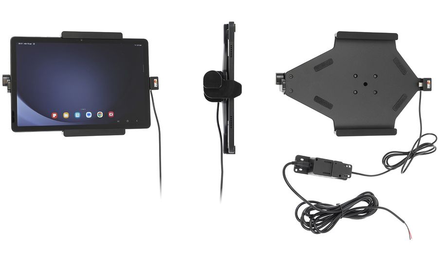 Držiak Brodit pre Samsung Galaxy Tab A9+, s ochranou, skryté nabíjanie