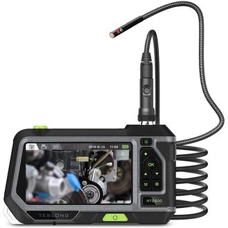 Teslong Endoskop NTS500 s 5" IPS displejom, 8mm sondou, duálnou kamerou, 3m kábel, z druhej ruky