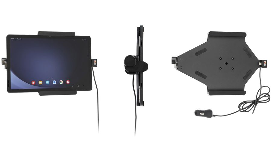 Držiak Brodit pre Samsung Galaxy Tab A9+, so štítom, s nabíjaním z CL/USB-C
