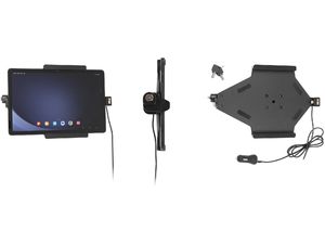 Držiak Brodit pre Samsung Galaxy Tab A9+, uzamykateľný, s nabíjaním CL/USB-C