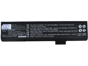 Batéria pre Advent 7109a, Fujitsu, Hasee, Prestigio, Uniwill a ďalšie, 4400 mAh, Li-Ion