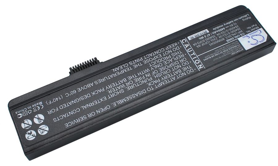 Batéria pre Advent 7109a, Fujitsu, Hasee, Prestigio, Uniwill a ďalšie, 4400 mAh, Li-Ion