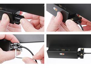 Brodit držiak do auta na Samsung Galaxy Tab Active Pro T540/T545/T547/T547U, so zámkom, cig. n., USB