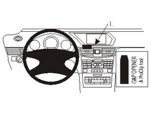 Brodit ProClip montážna konzola pre Mercedes Benz E-Class (200-430) Sedan 14-16, na stred