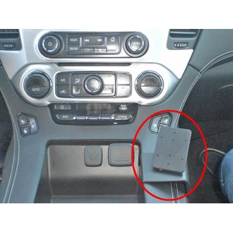 Brodit ProClip montážna konzola pre Chevrolet Suburban/Tahoe/GMC Yukon 15-20, na stred vpravo dole