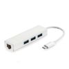 Adaptér USB-C na RJ45 (Ethernet) a 3x USB 2.0