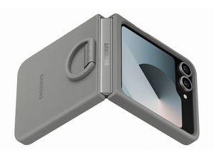 Silikónový zadný kryt Samsung pre Flip 6 Gray