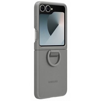 Silikónový zadný kryt Samsung pre Flip 6 Gray