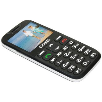 Mobilný telefón EVOLVEO EasyPhone XD pre seniorov čierny