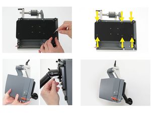 Držiak Brodit pre tlačiarne Honeywell MP Compact 4 Mark III/Datamax MP Compact 4 MKII