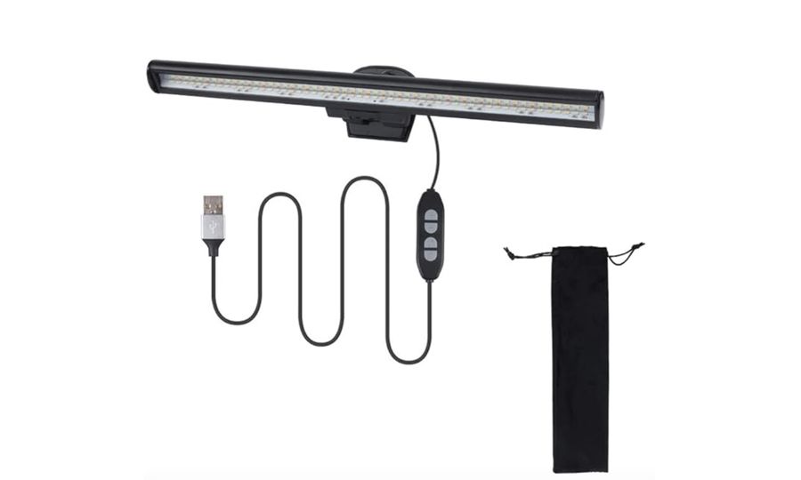 Kancelárske svetlo Mobilly LED, čierne