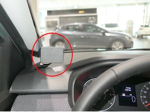 Brodit Montážny držiak ProClip pre Dacia Sandero 21-24/Jogger 22-24, vľavo na stĺpik
