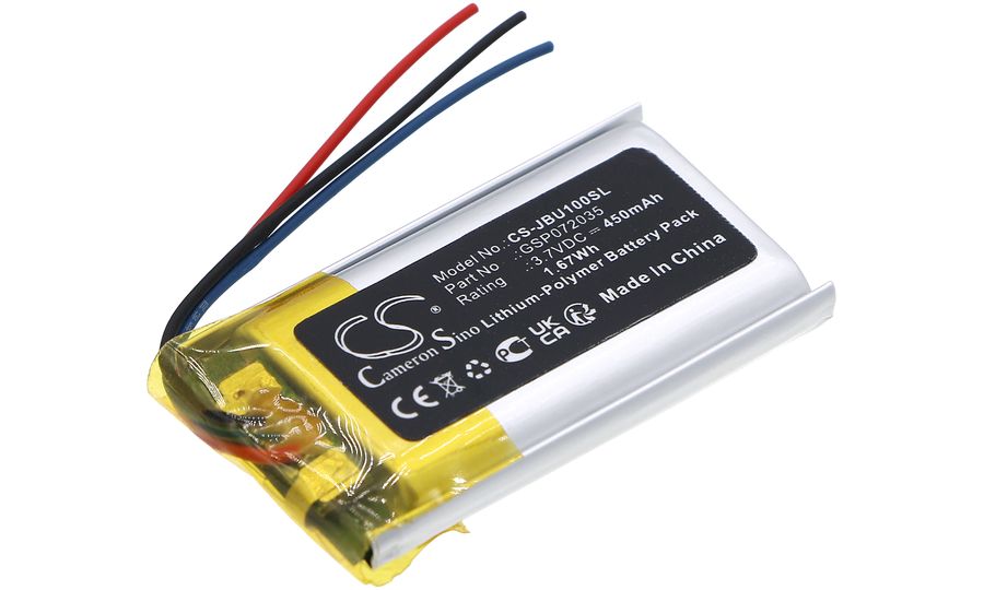 Batéria pre JBL UA SPORT UAONEARBTBK, 450 mAh, Li-Pol