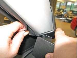 Brodit ProClip montážna konzola pre Škoda Fabia 15-21, vľavo na stĺpik