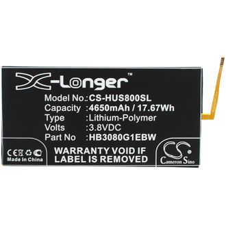 Batérie pre Huawei MediaPad T1 9.6 (ekv.HB3080G1EBC) 4650mAh Li-pol