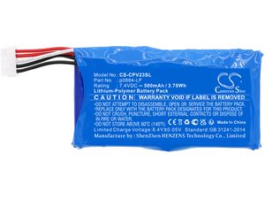 Batéria pre Canon PV123, iNSPiC, PV-123A, 500 mAh, Li-Pol