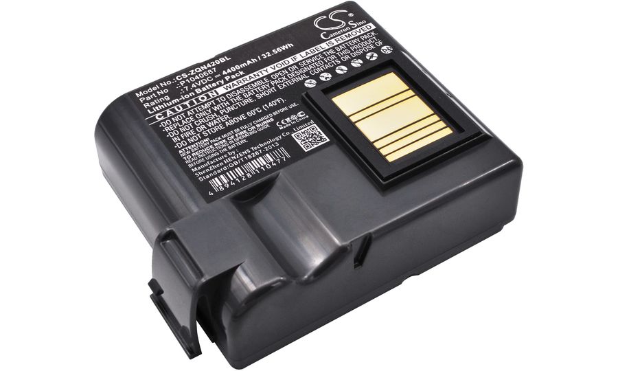 Batéria pre Zebra Qln420, Zq630, 4400 mAh, Li-Ion