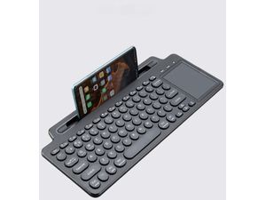 Bezdrôtová klávesnica Mobilly s touchpadom, čierna, USA