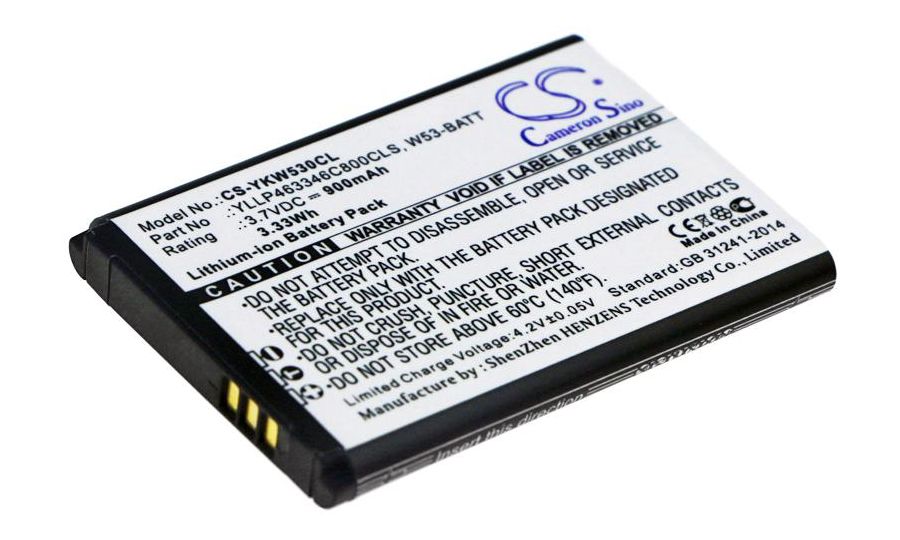 Batéria pre Yealink, W53, W53h, W78h a ďalšie, 900 mAh, Li-Ion