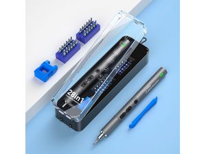 UF-TOOLS elektrický akumulátorový skrutkovač 28v1, USB-C